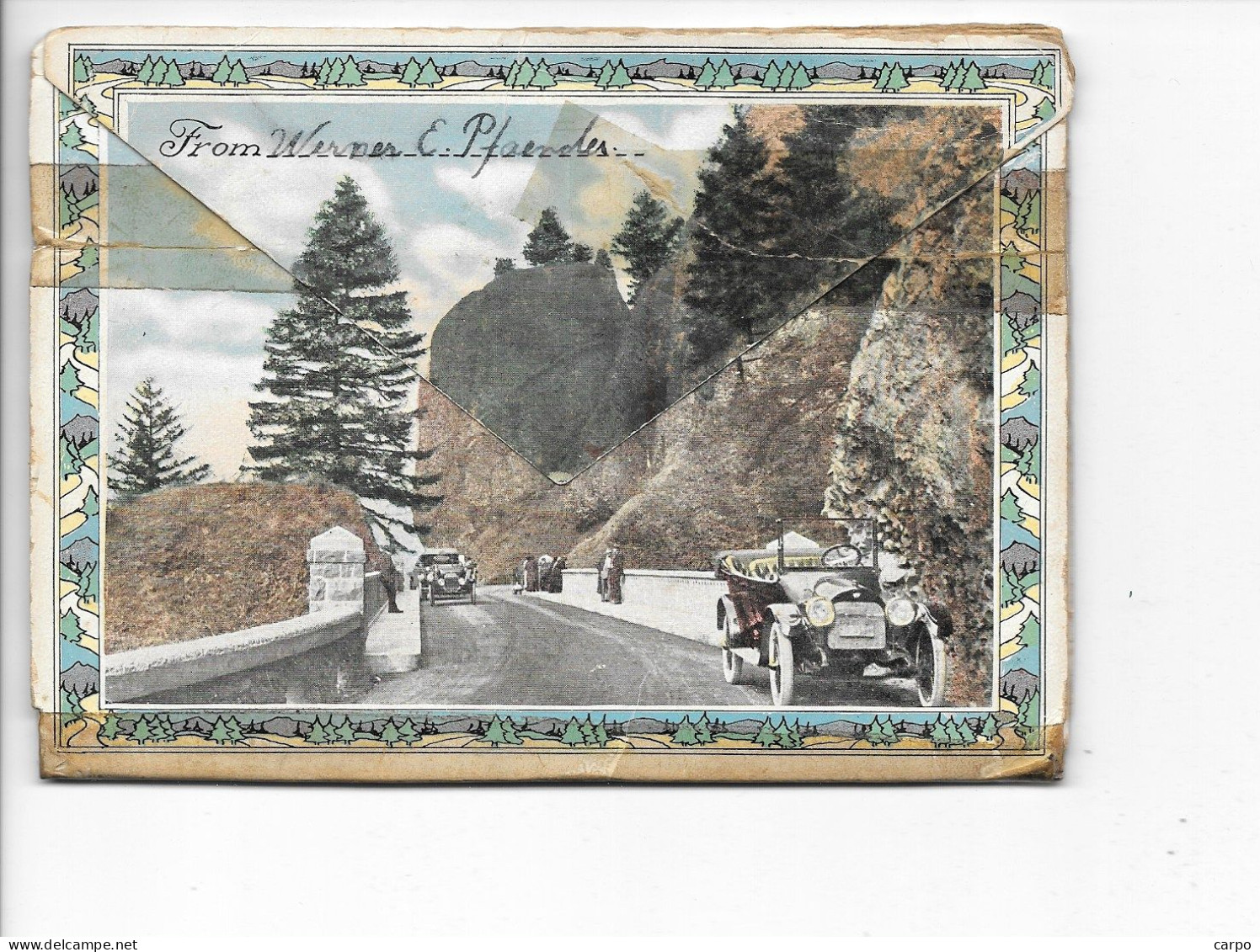 Souvenir Folder Of Columbia River Highway. - Autres & Non Classés