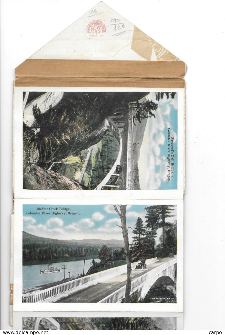 Souvenir Folder Of Columbia River Highway. - Sonstige & Ohne Zuordnung
