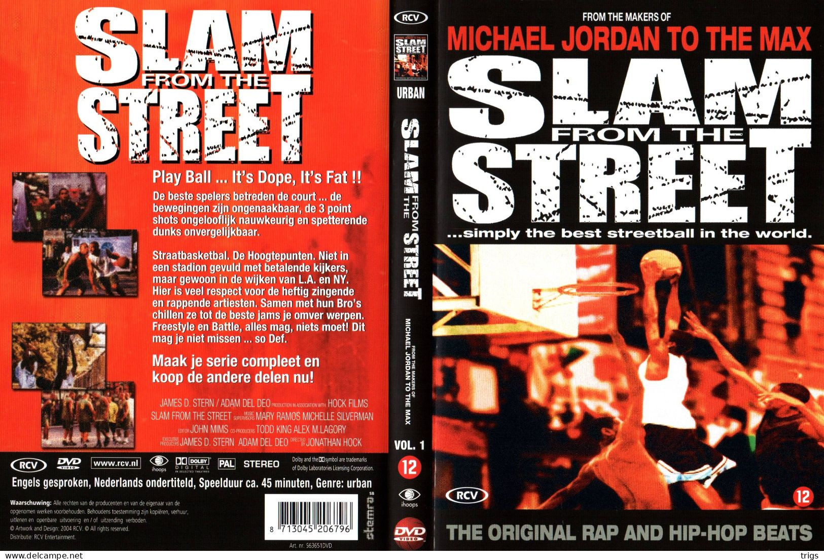 DVD - Slam From The Street Vol. 1: The Original - Documentary