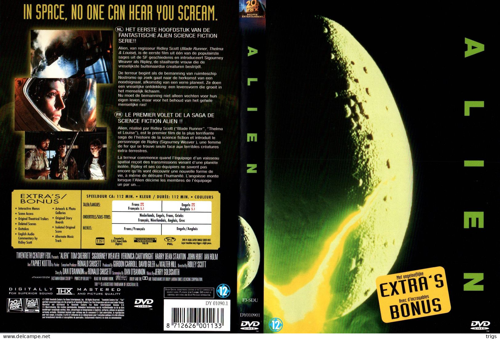 DVD - Alien - Sci-Fi, Fantasy