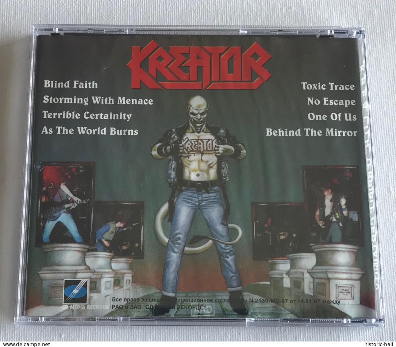 KREATOR - Terrible Certainty - CD - 1987/97  - Russian Press - Hard Rock & Metal