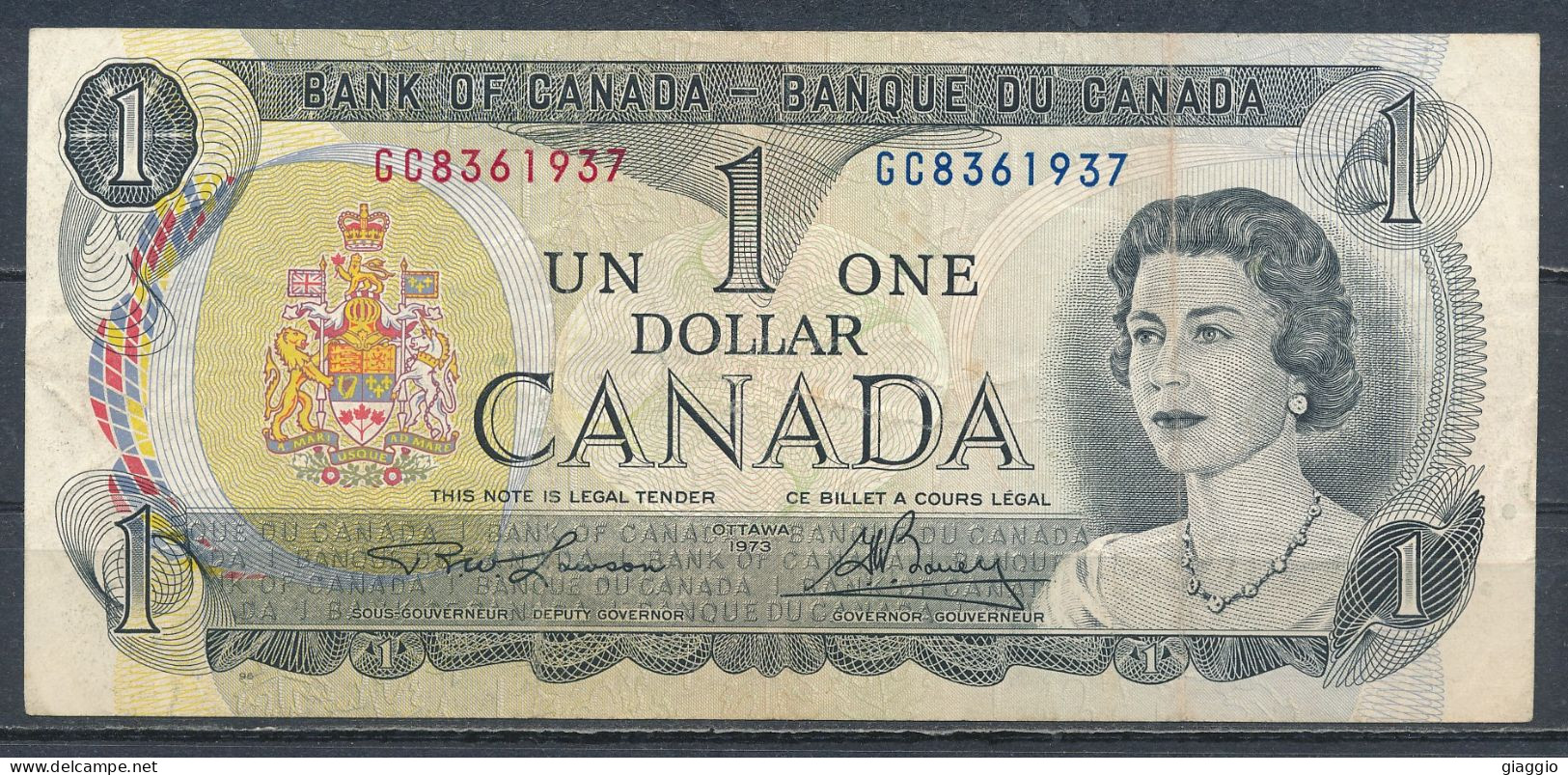 °°° CANADA 1 DOLLAR 1973 °°° - Canada