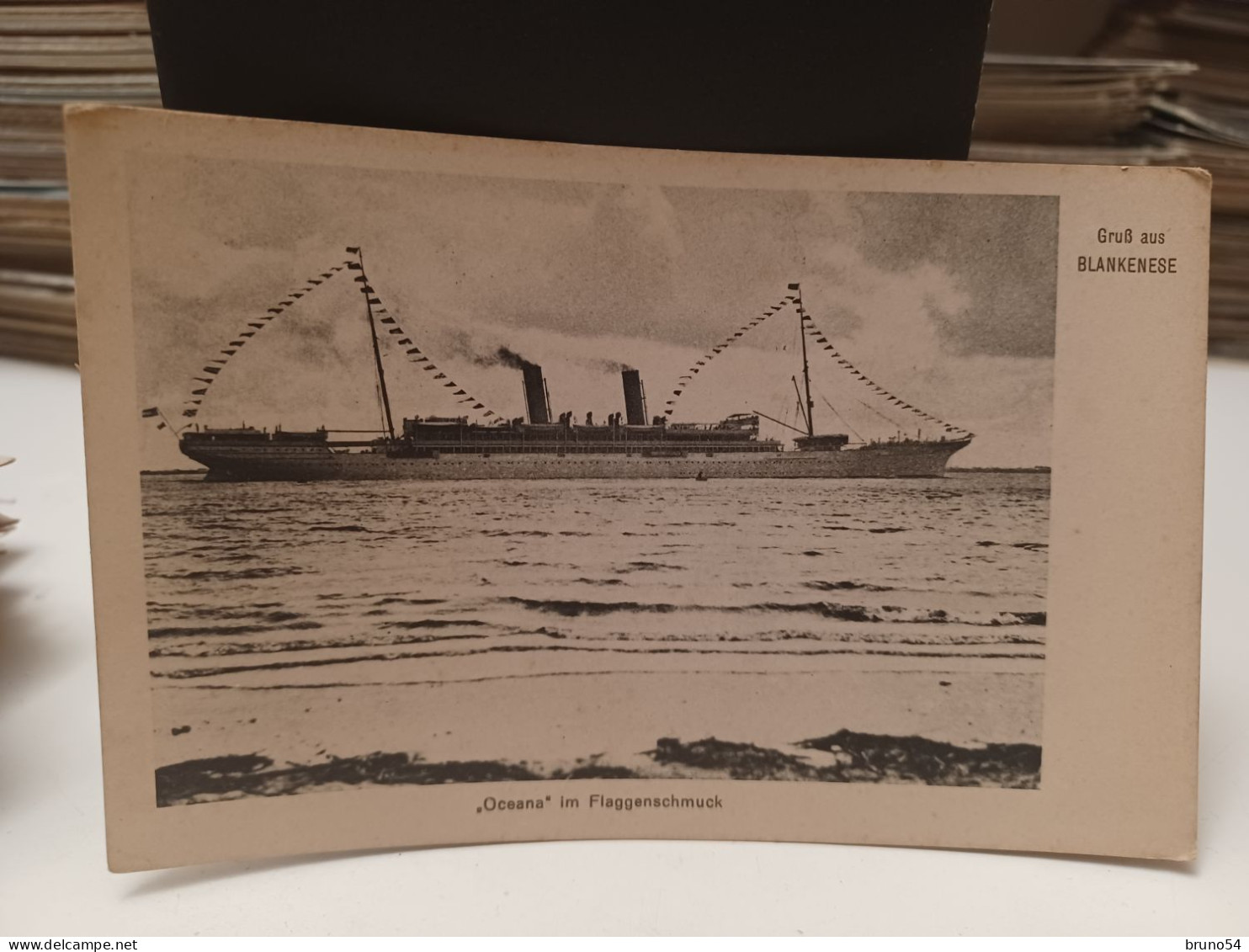 13 CPA Hamburg ,Blankenese ,  vor Hamburg 31/5/1945,banhof, "Oceana",Dockenhuden