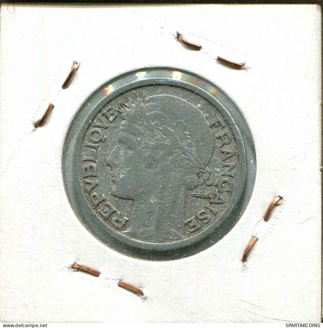 2 FRANCS 1950 FRANKREICH FRANCE Französisch Münze #AM605.D - 2 Francs