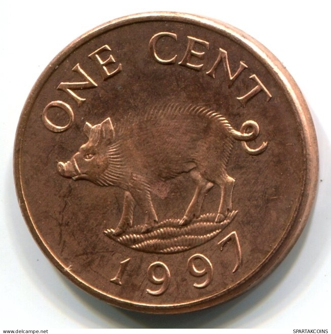 1 CENT 1997 BERMUDA Coin UNC #W11445.U - Bermuda