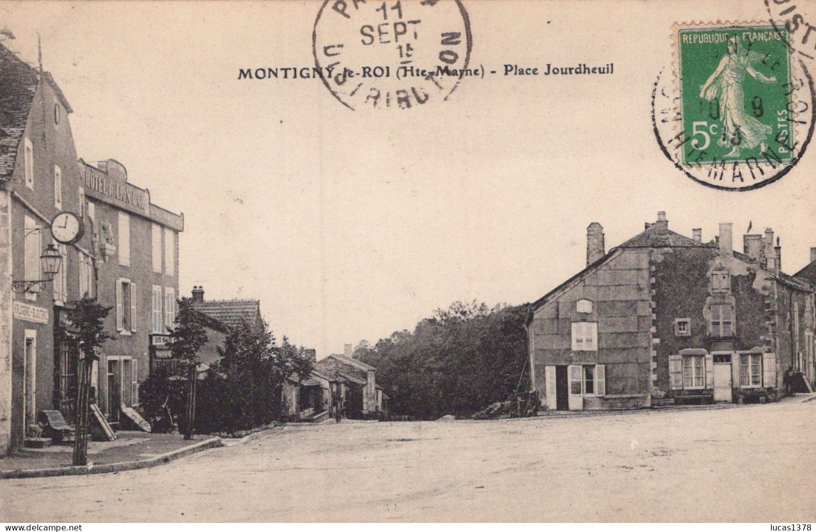 52 / MONTIGNY LE ROI / PLACE JOURDHEUIL - Montigny Le Roi