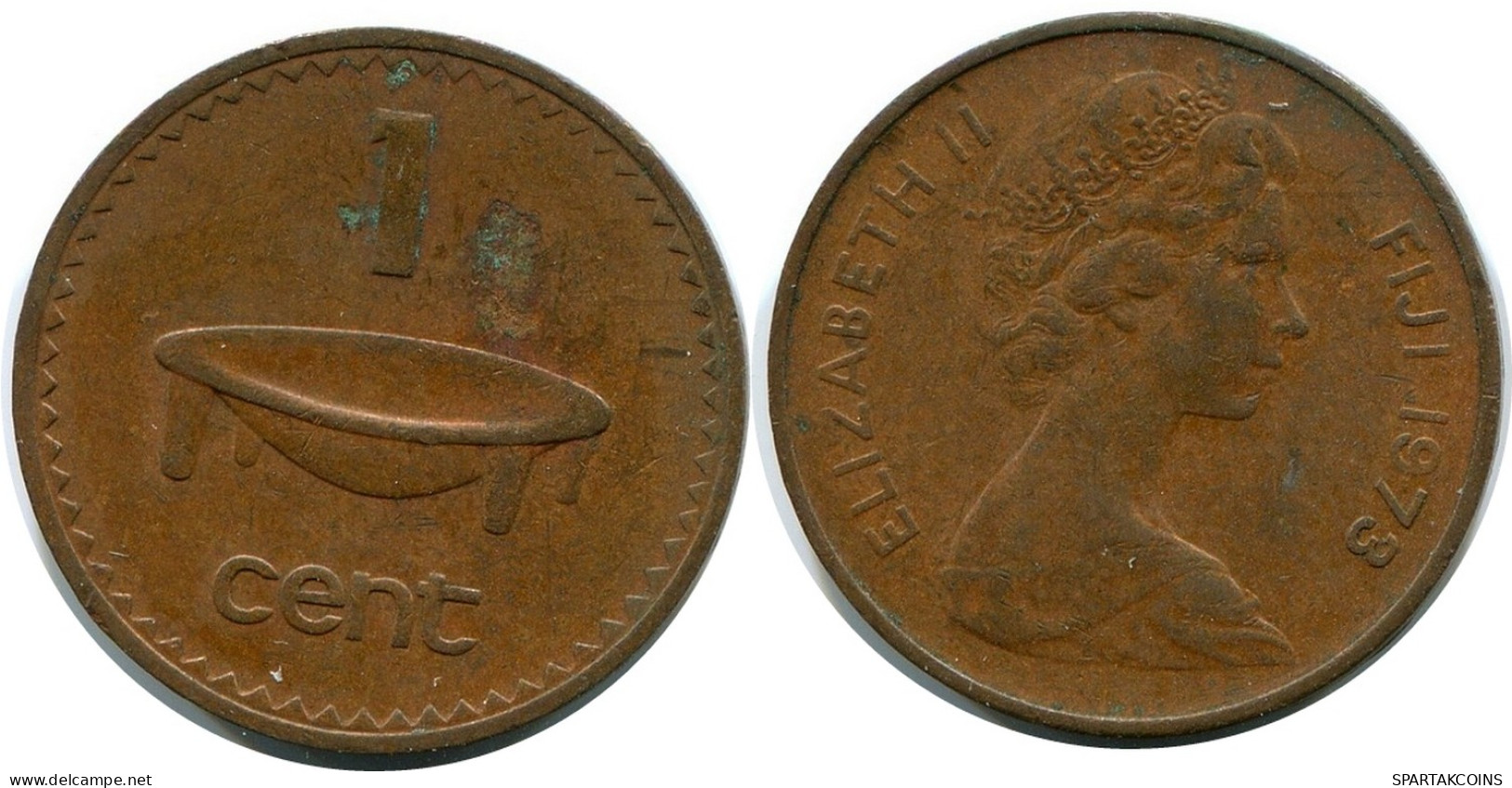 1 CENT 1973 FIJI Moneda #BA153.E - Fiji