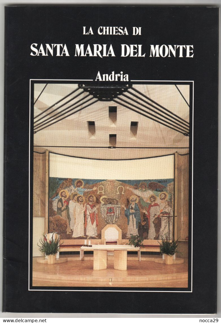 ANDRIA - 1985 - LA CHIESA DI SANTA MARIA DEL MONTE - PRESSO CASTEL DEL MONTE (STAMP275) - Turismo, Viaggi