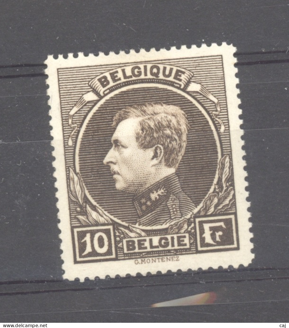 BE 0628  -  Belgique  :  COB  289  * - 1929-1941 Grand Montenez