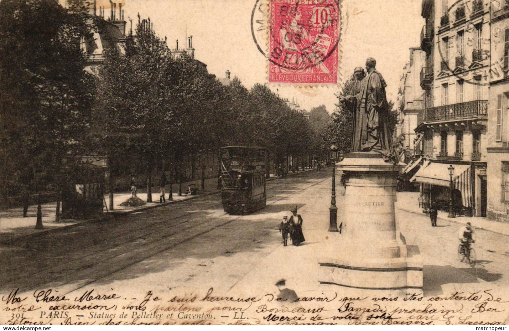 PARIS - STATUES DE PELLETIER ET CAVENTOU - Non Classés