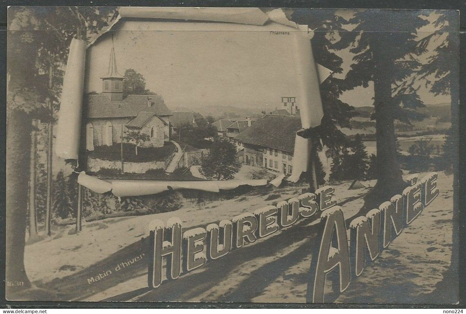 Carte P De 1920 ( Thierrens ) - Thierrens