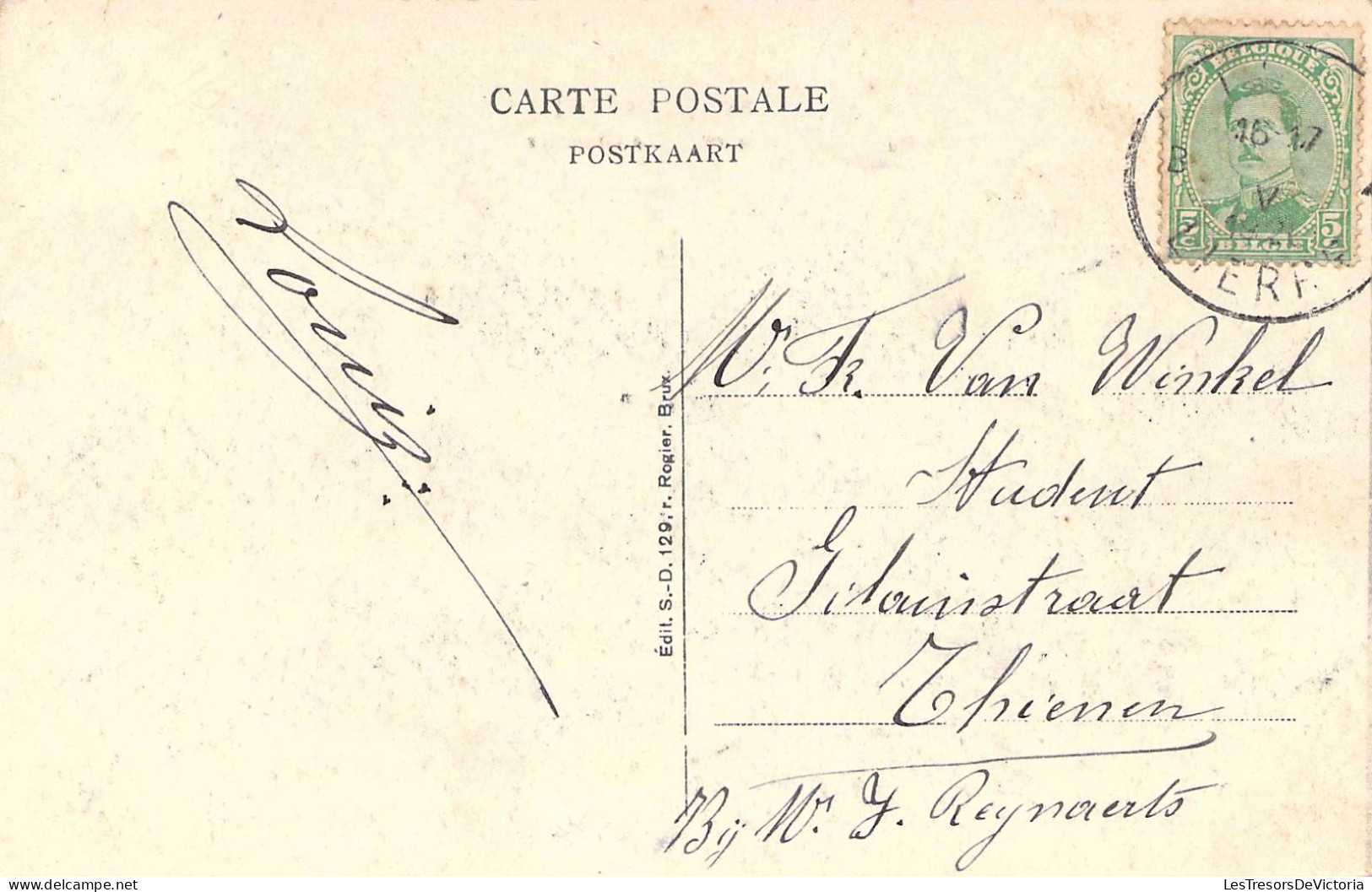 BELGIQUE - ANVERS - LIERRE - Le Chantier - Edit S D - Carte Postale Ancienne - Lier