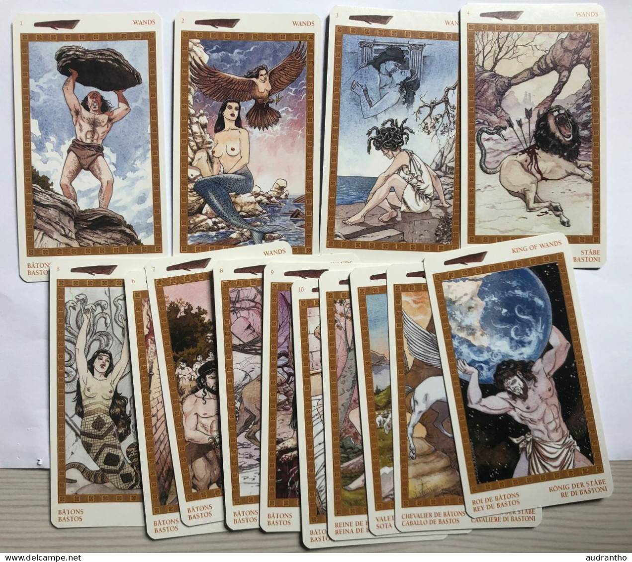 Très Beau Jeu De Tarot Divinatoire Voyance - Tarot De L'Olympe - Lo Scarabeo - Luca Raimondo - Tarot