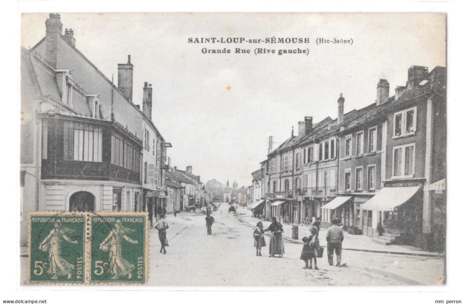 (34540-70) Saint Loup Sur Sémouse - Grande Rue - Saint-Loup-sur-Semouse