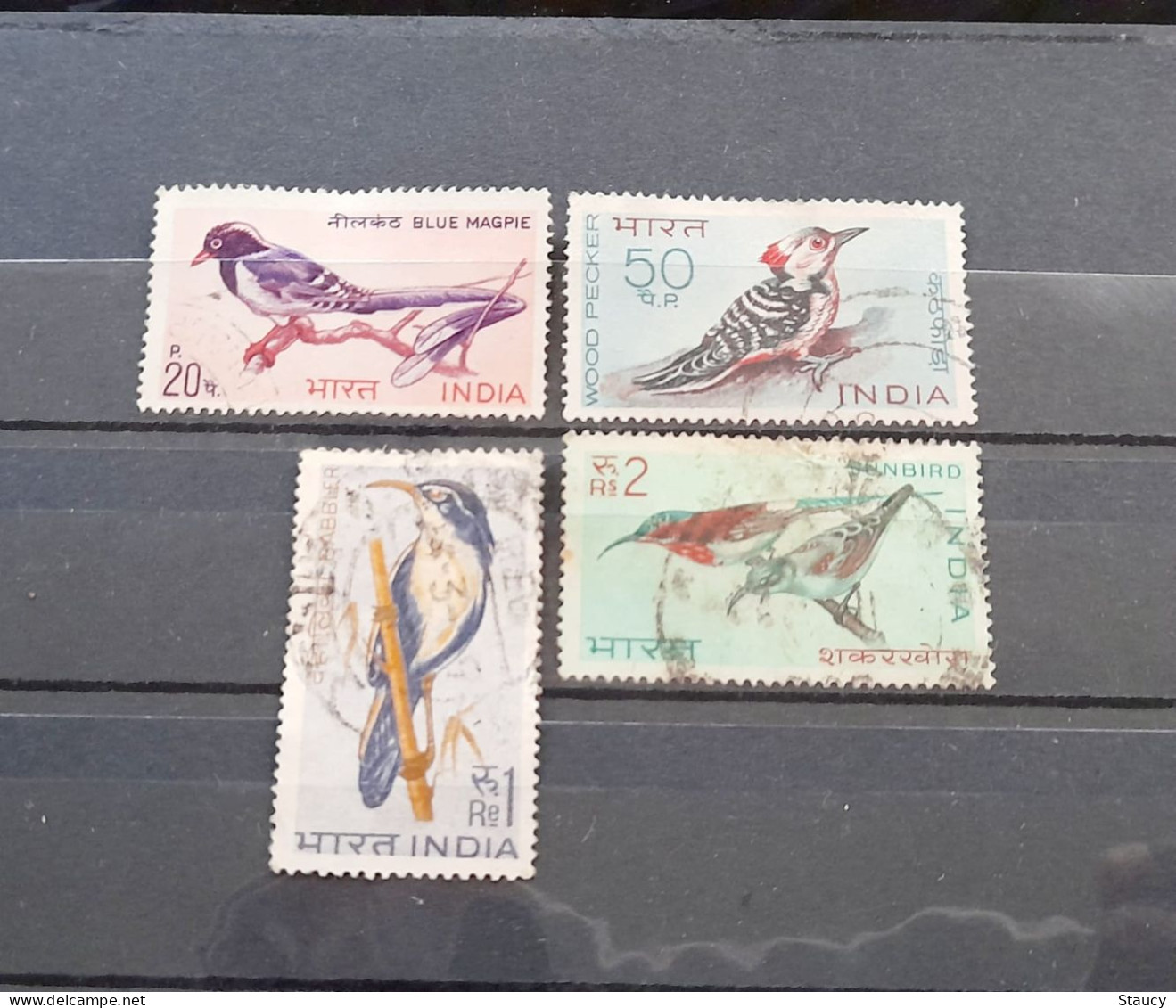 India 1968 BIRDS ~ Wildlife Preservation - Fauna / Birds Complete Set Of 4 Stamps USED (Cancellation Would Differ) - Used Stamps