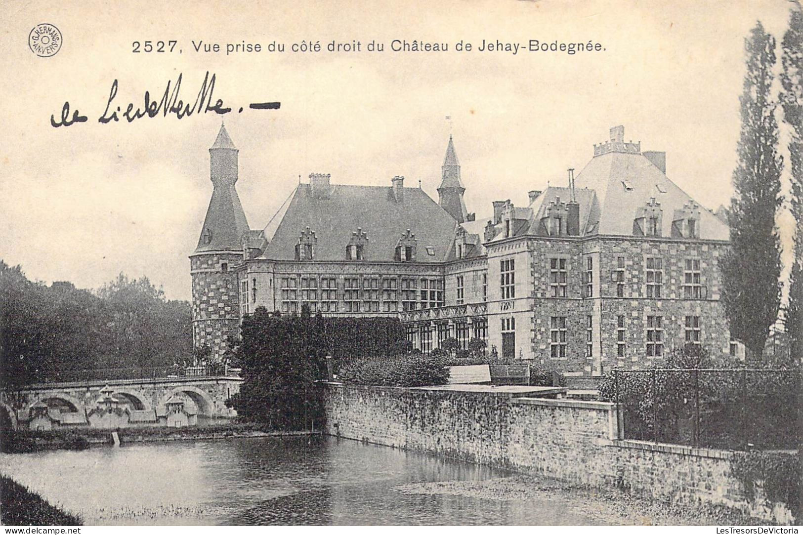 BELGIQUE - Jehay-Bodegnée - Vue Prise Du Côté Droit Du Château - Carte Postale Ancienne - Amay