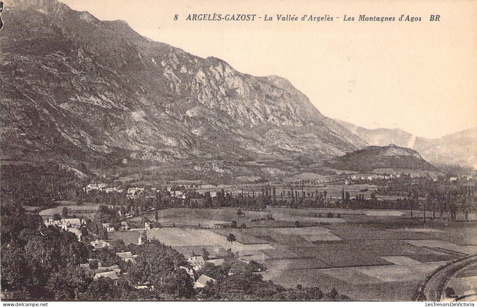 FRANCE - 65 - ARGELES GAZOST - Les Montagnes D'Agos - Carte Postale Ancienne - Argeles Gazost