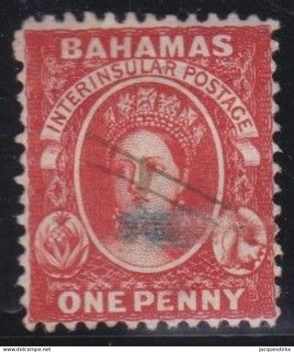 Bahamas        .   SG    .    25    .     O      .    Cancelled - 1859-1963 Colonia Británica