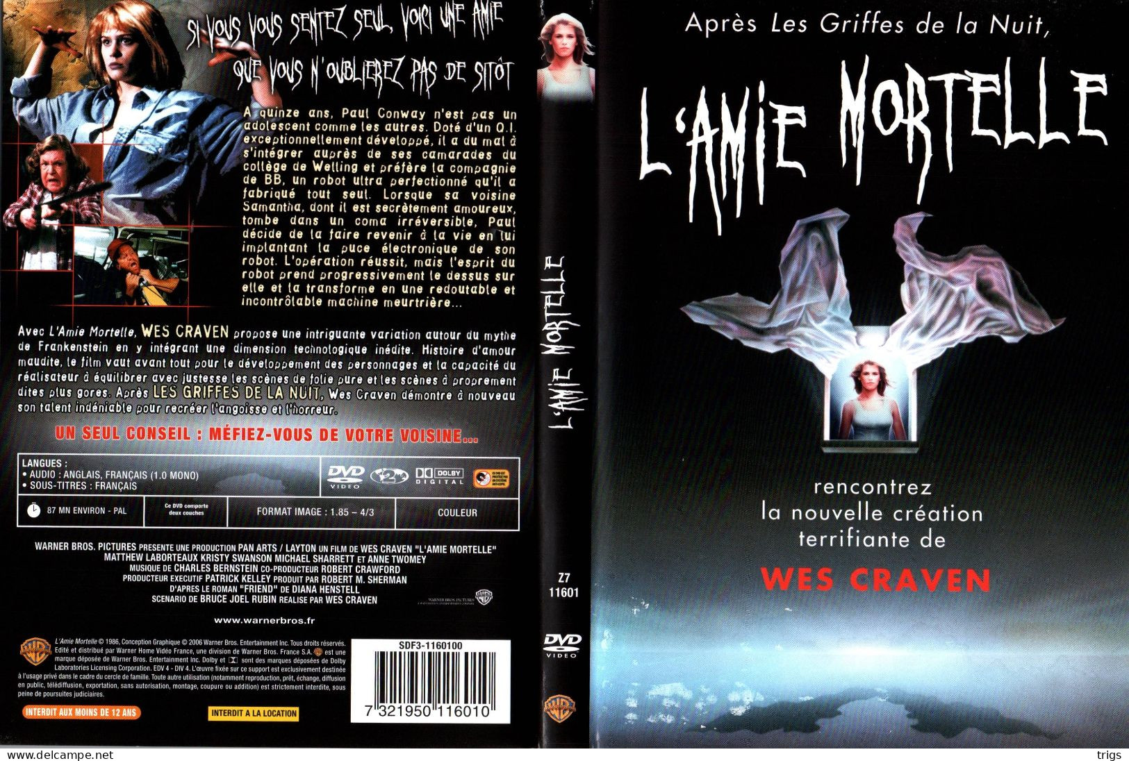 DVD - L'Amie Mortelle - Horror