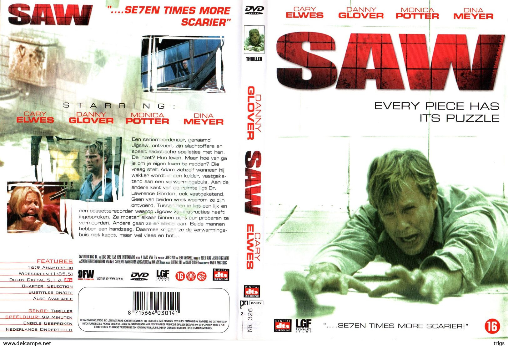 DVD - Saw - Horror