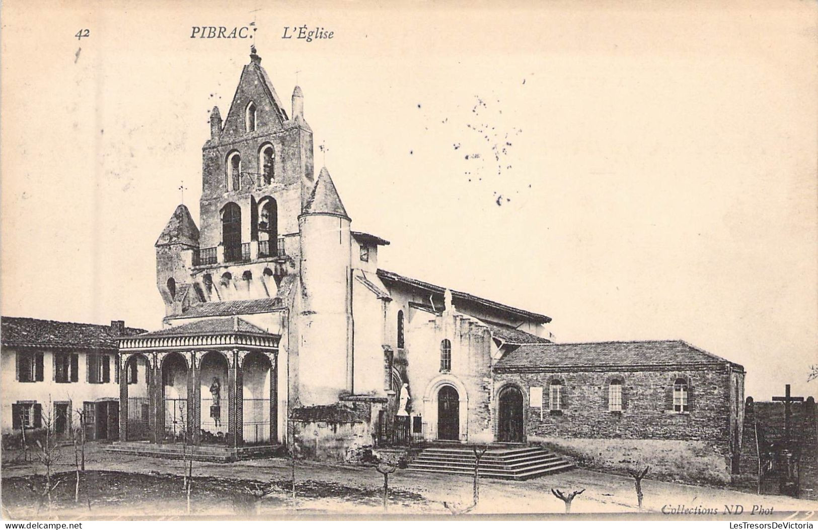 FRANCE - 31 - PIBRAC - L'Eglise - Carte Postale Ancienne - Pibrac