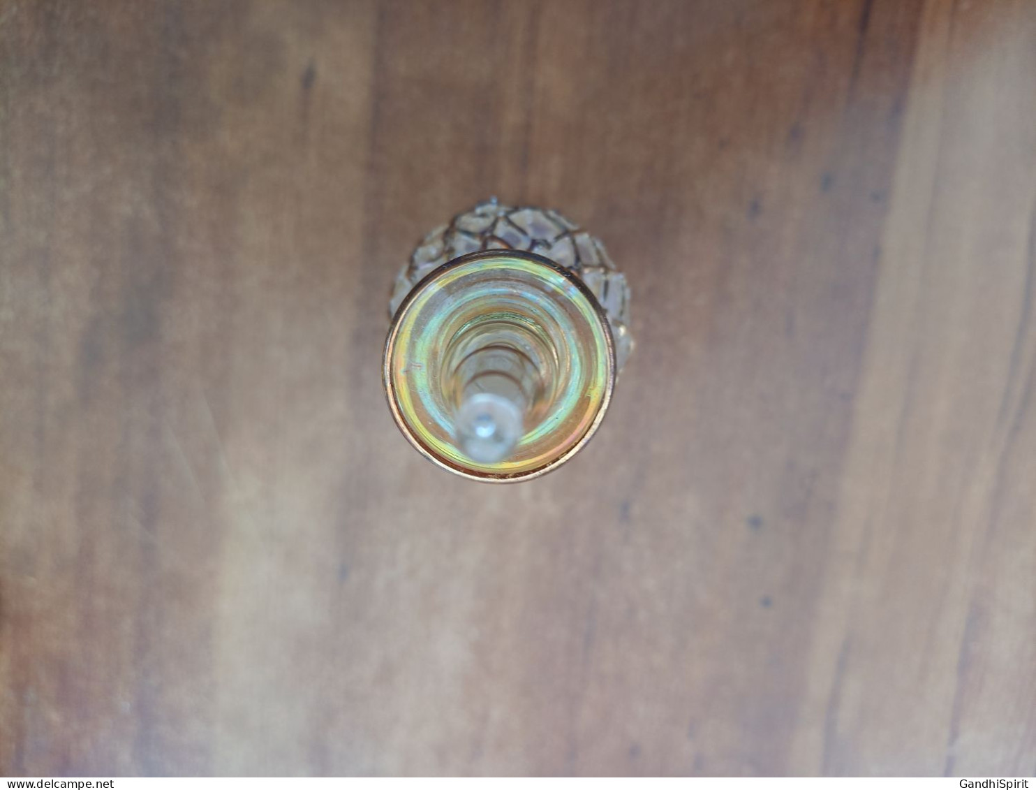 Magnifique Flacon A Parfum - Murano? Verre Iridescent, Irisé - Vintage, Ancien, Bouteille - Glas & Kristall