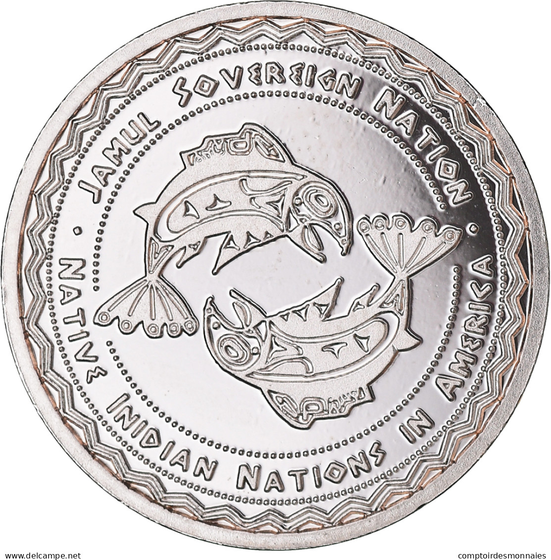 Monnaie, États-Unis, 5 Cents, 2021, U.S. Mint, Chinook Tribes.BE. Monnaie De - Herdenking