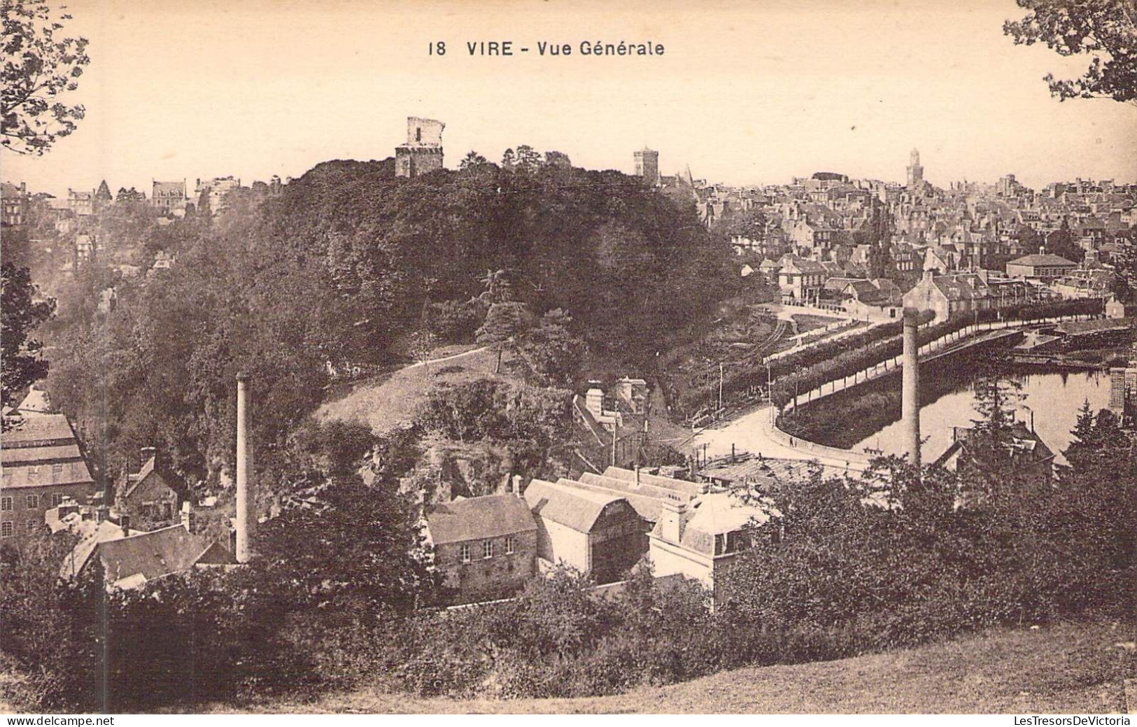 FRANCE - 14 - VIRE - Vue Générale - Editions H Ermice - Carte Postale Ancienne - Vire