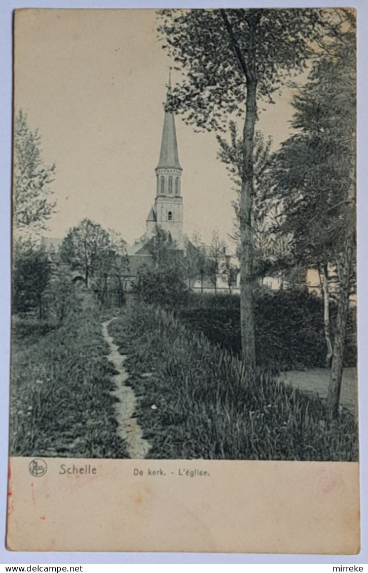 @J@  -  SCHELLE  -  De Kerk / L'église   -  Zie / Voir Scan's - Schelle