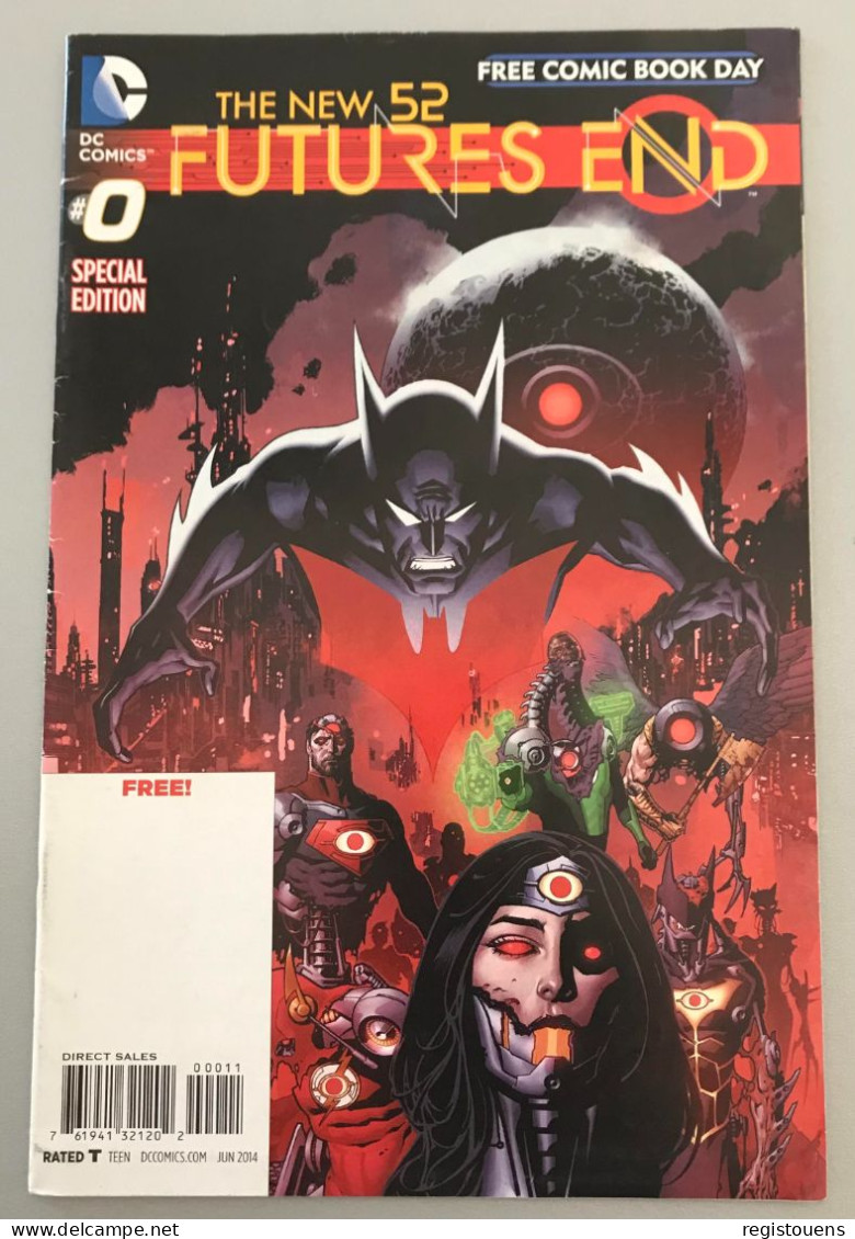 The New 52: Futures End (Dc Comics), Special Edition Free Comic Book Day 2014 ( Revue En Anglais ) - Sonstige & Ohne Zuordnung