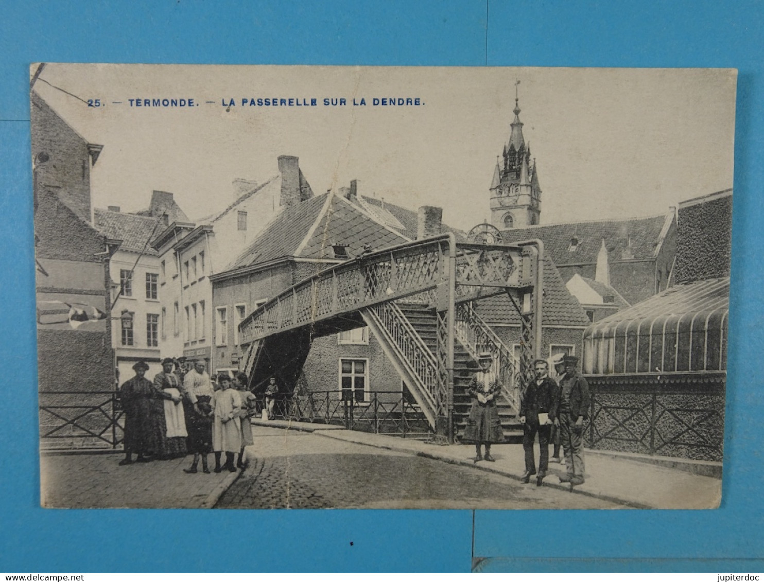 Termonde La Passerelle Sur La Dendre - Dendermonde