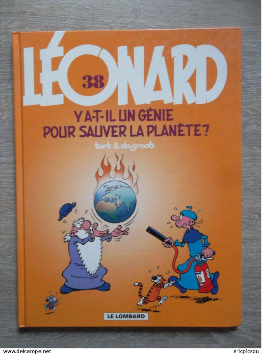 Léonard N38 "  Y A-t-il Un Génie Pour Sauver La Planète " E.O. 2008 - Léonard