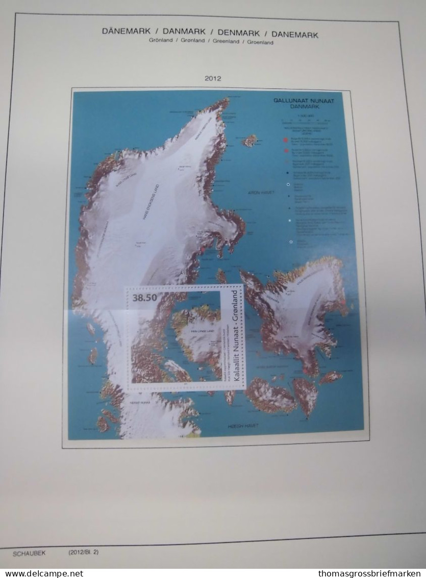 Grönland Sammlung 2010-2017 ungebraucht komplett incl. Blocks (1548)