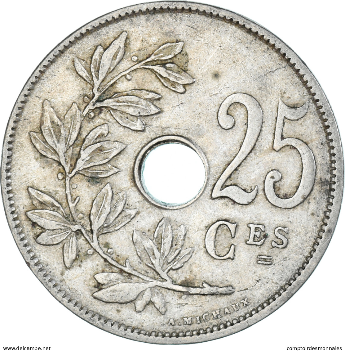 Monnaie, Belgique, 25 Centimes, 1929 - 25 Cents
