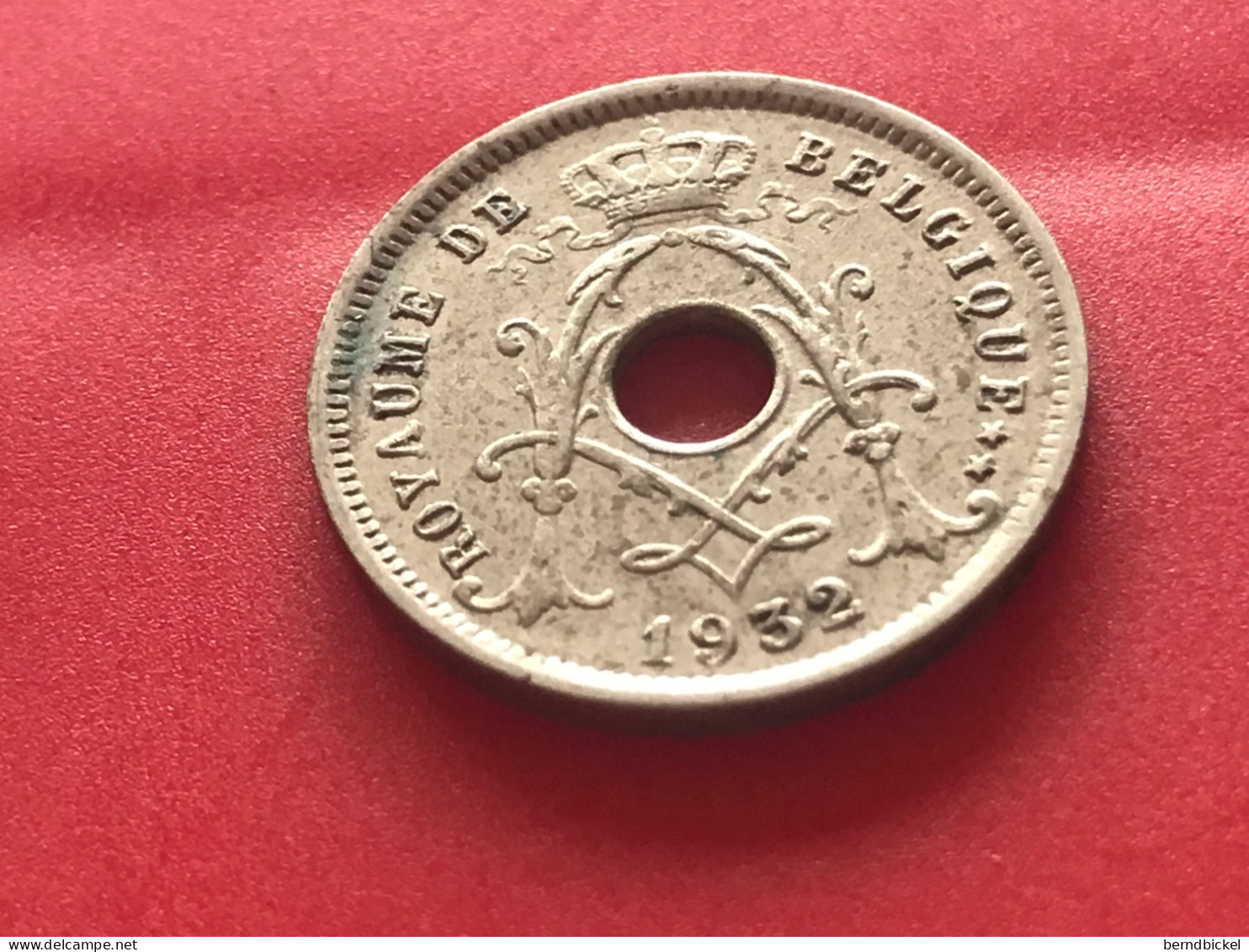 Münze Münzen Umlaufmünze Belgien 5 Centimes 1932 Belgique - 5 Cent