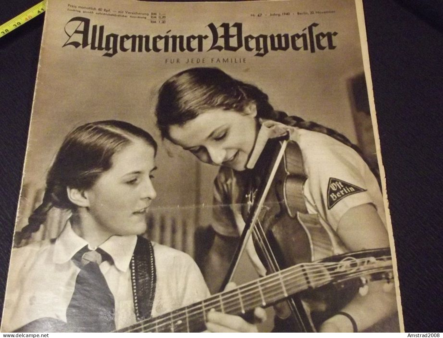 1940 - ALLGEMEINER WEGWEISER - FUR JEDE FAMILIE - GERMANY - GERMANIA THIRD REICH - ALLEMAGNE - DEUTSCHLAND - Ocio & Colecciones