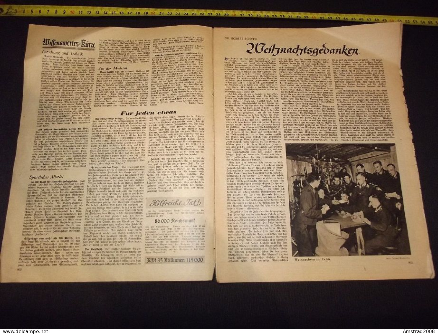 1940 - ALLGEMEINER WEGWEISER - FUR JEDE FAMILIE - GERMANY - GERMANIA THIRD REICH - ALLEMAGNE - DEUTSCHLAND - Hobby & Verzamelen