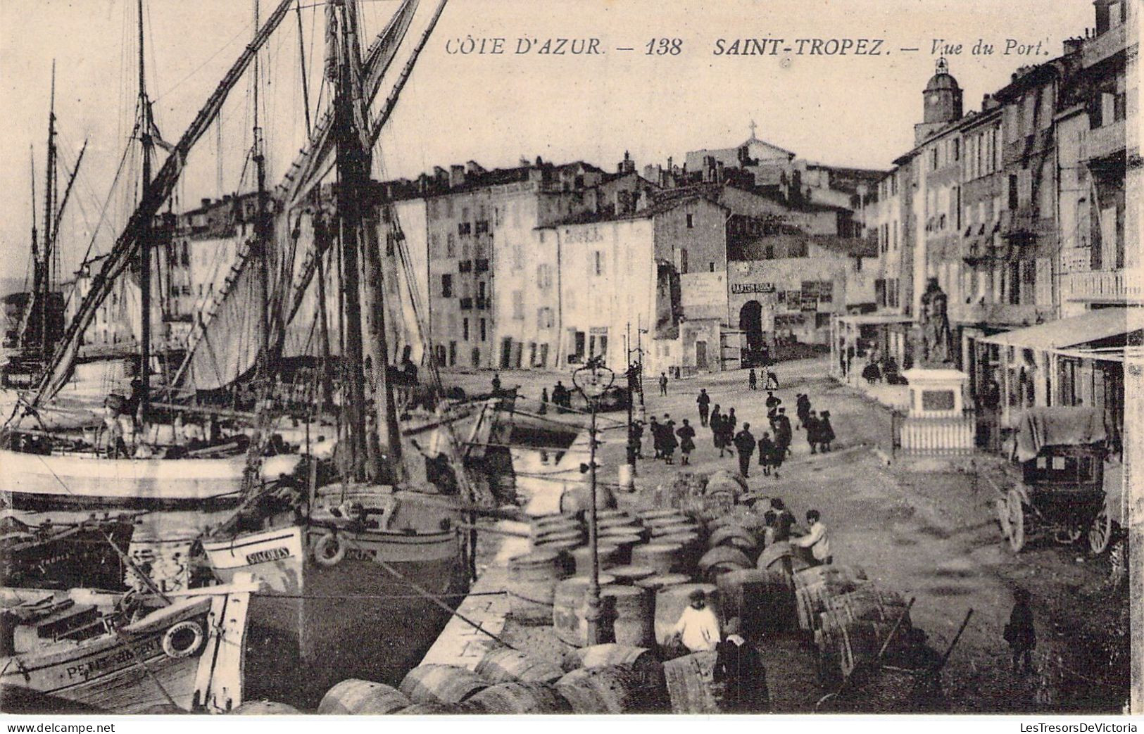 FRANCE - 83 - SAINT TROPEZ - Vue Du Port - Carte Postale Ancienne - Saint-Tropez