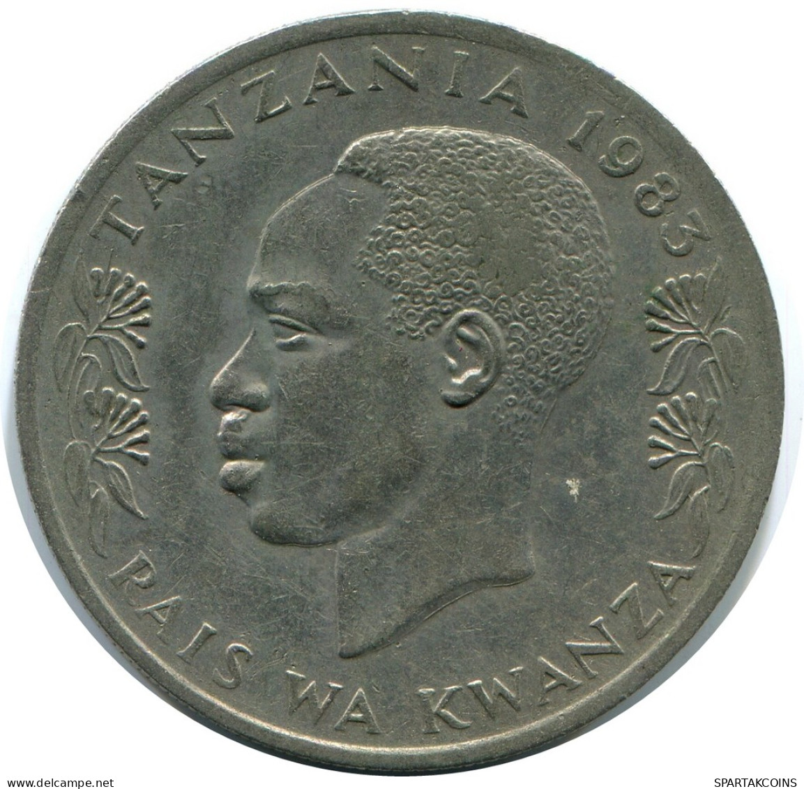 1 SHILINGI 1983 TANZANIE TANZANIA Pièce #AZ090.F - Tanzanie