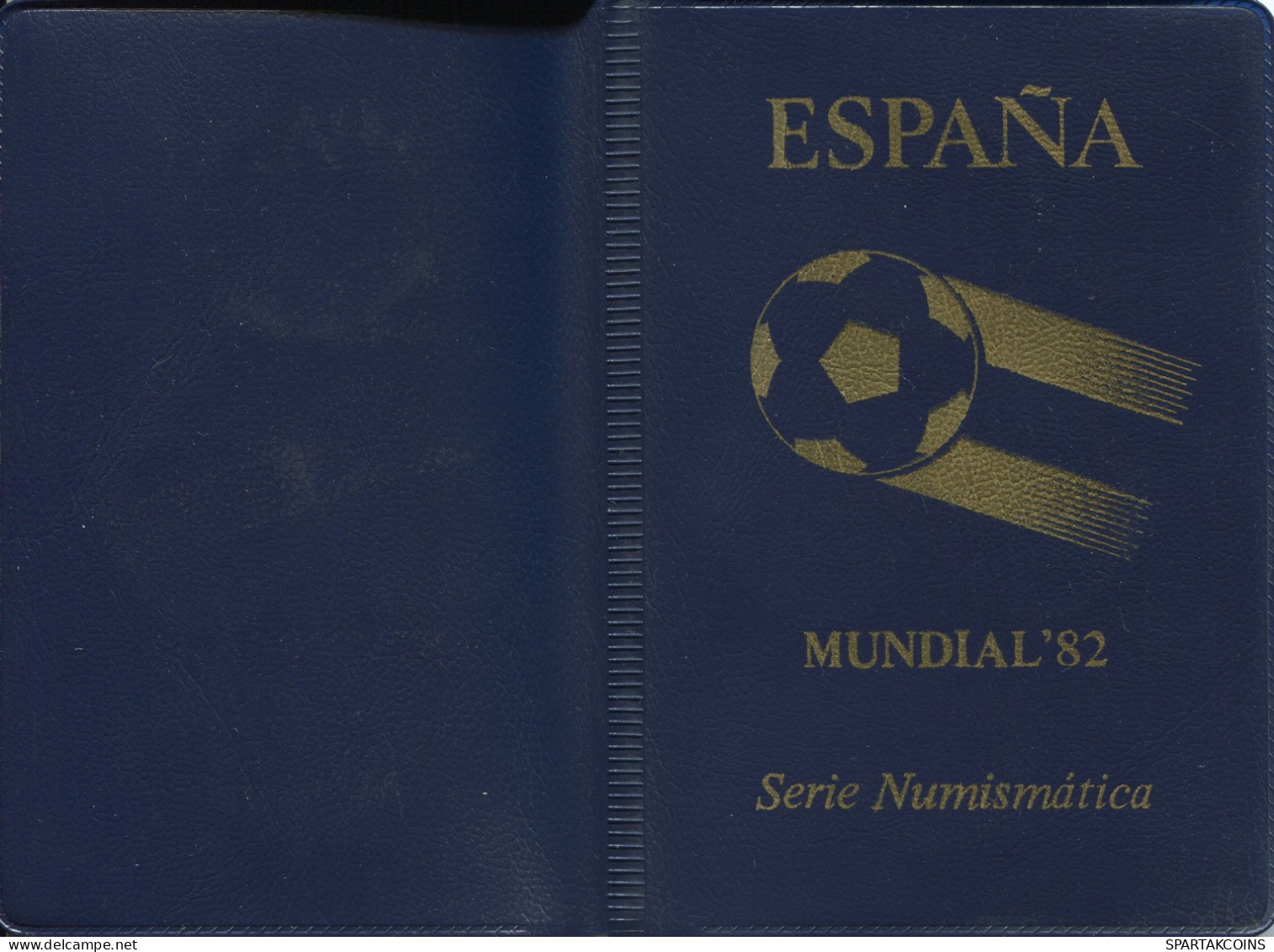 SPANIEN SPAIN 1981*81 Münze SET MUNDIAL*82 UNC #SET1259.4.D - Ongebruikte Sets & Proefsets