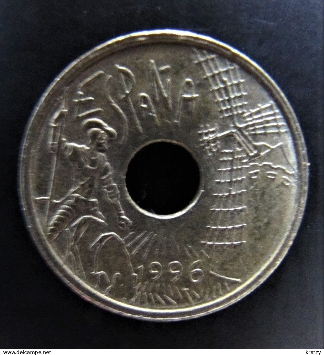 ESPAGNE - Pièce De 25 Pesetas - Castilla La Mancha - Bronze-aluminium - 1996 - 25 Pesetas