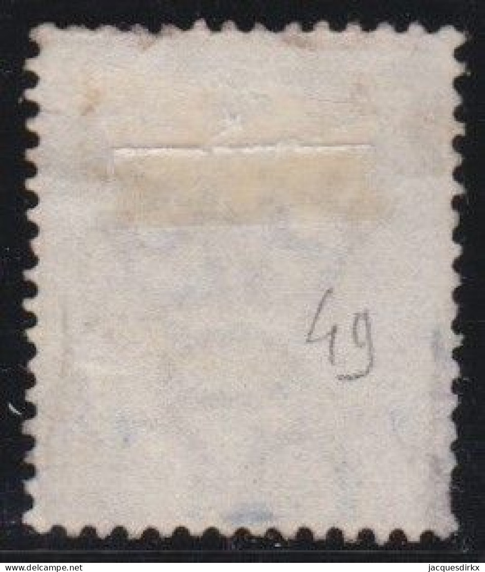 Straits Settlements        .   SG    .   49  (2 Scans)     .     O      .    Cancelled - Straits Settlements