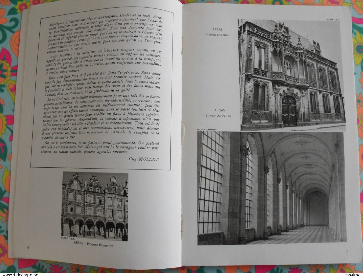 La France à Table N° 110. 1964. Pas-de-Calais. Arras Hesdin Touquet Calais Béthune Olhain Boulogne Berck. Gastronomie - Tourismus Und Gegenden