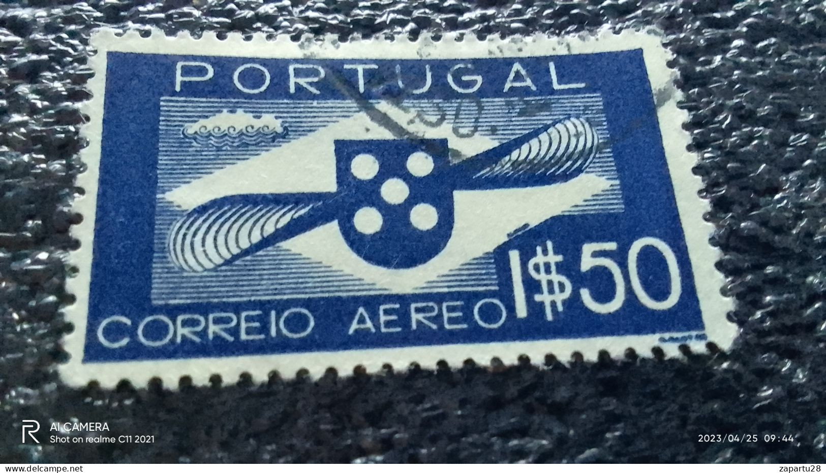 PORTUGAL-1944-       .          1.50ESC         USED - Used Stamps