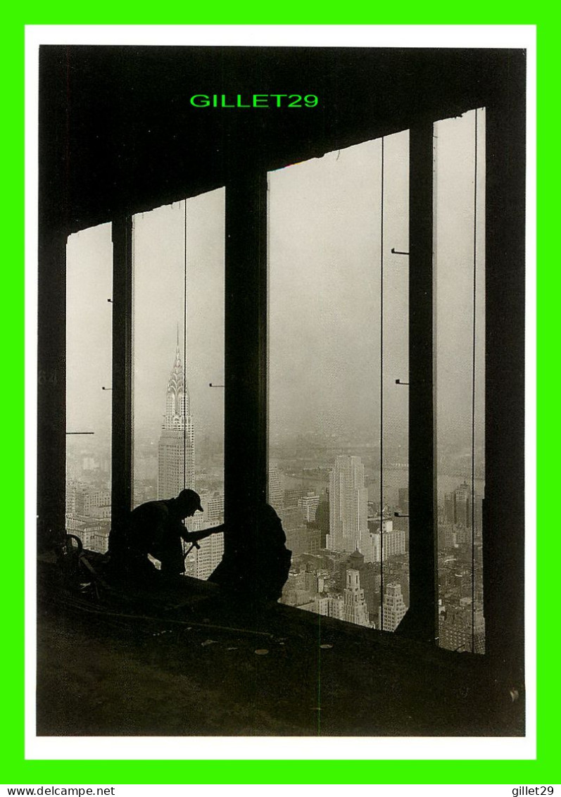 NEW YORK CITY, NY - EMPIRE STATE BUILDING UNDER CONSTRUCTION, 1930 - WENDELL MACRAE - THE METROPOLITAN MUSEUM OF ART - - Museums