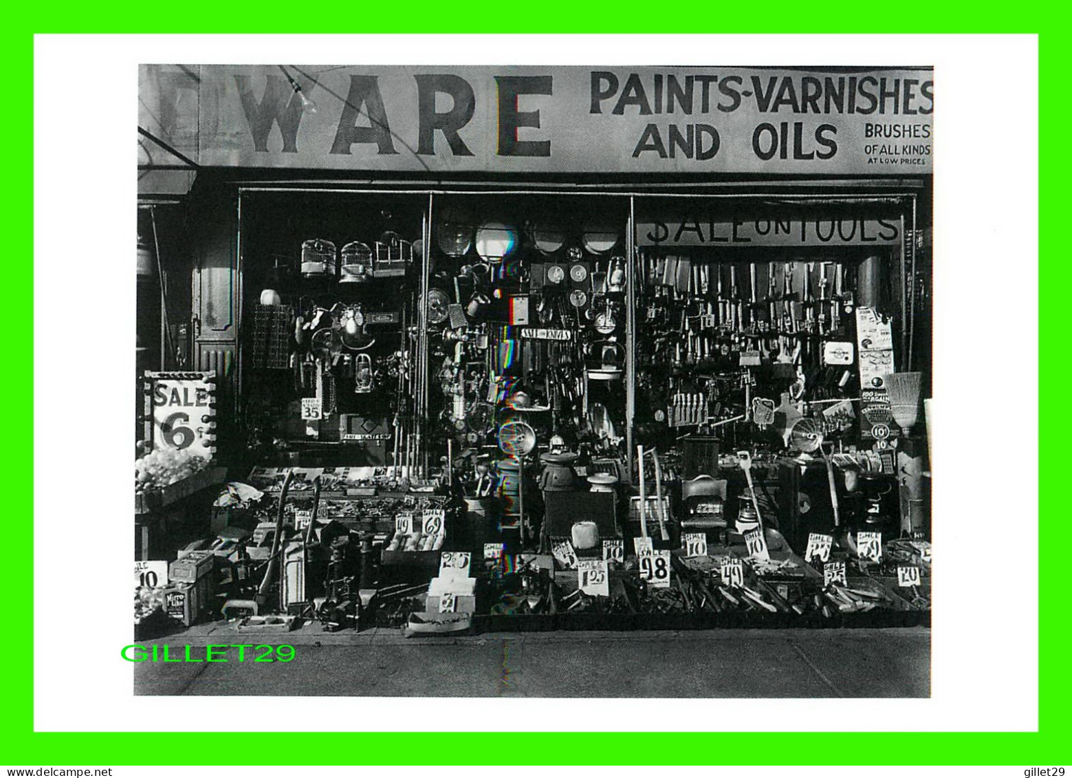 NEW YORK CITY, NY - HARDWARE STORE, ON BOWERT, MANHATTAN, 1938 - BERENICE ABBOT, 1898 - THE METROPOLITAN MUSEUM OF ART - - Museums