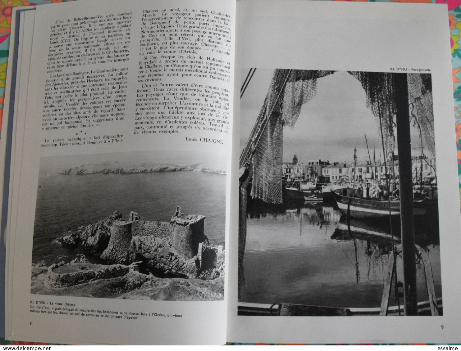 La France à Table N° 171. 1973. Vendée. Roche Sur Yon Noirmoutier Yeu Sion Talmont Luçon Maillezais Réaumur. Gastronomie - Tourismus Und Gegenden