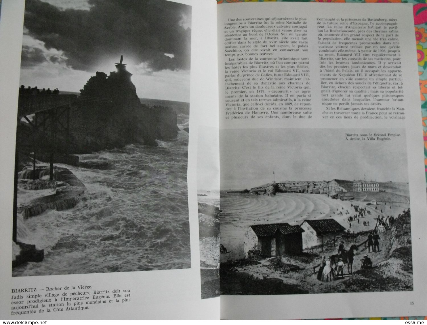 La France à table n° 6. 1977. yonne vézelay biarritz grosbois tour eiffel ortolan auxerre noyers sens . gastronomie