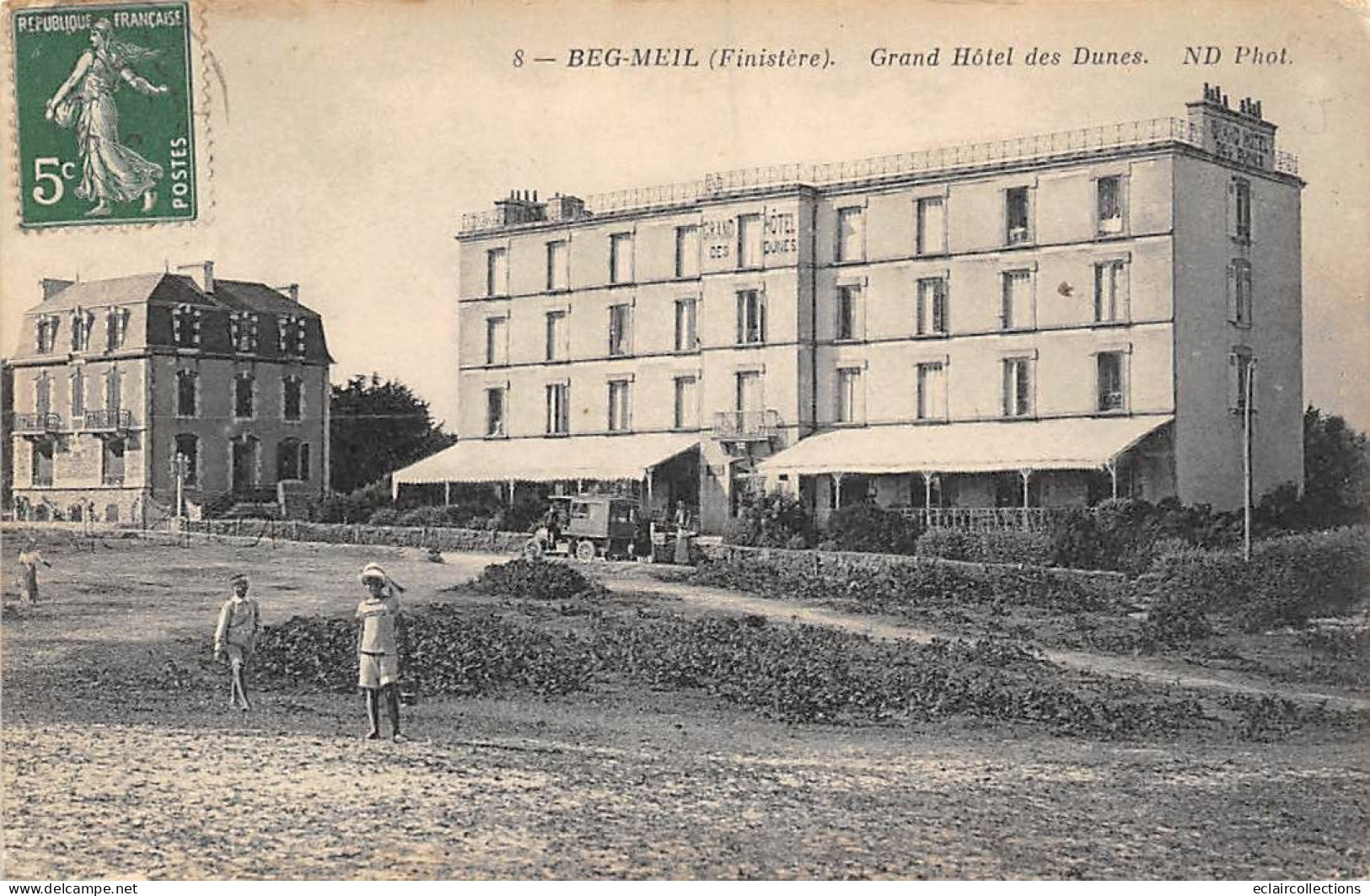 Beg Meil         29         Grand Hôtel Des Dunes      N°  8     (voir Scan) - Beg Meil