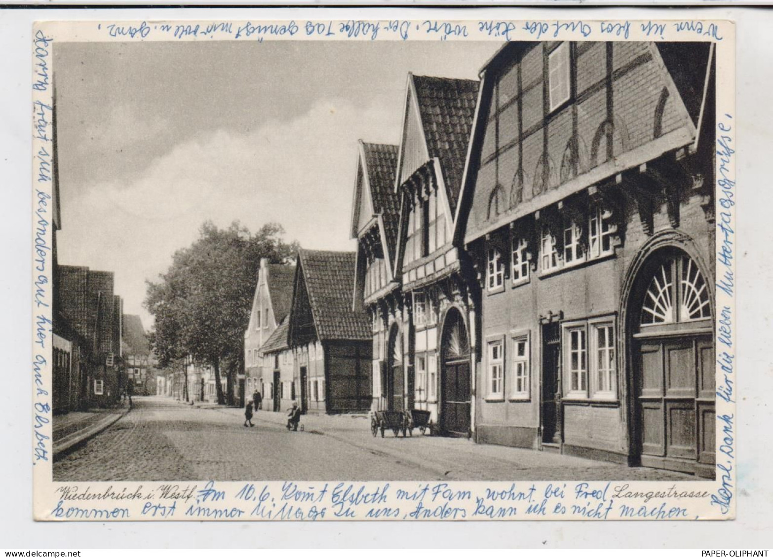 4840 WIEDENBRÜCK, Lange Strasse, 50er Jahre - Rheda-Wiedenbrück